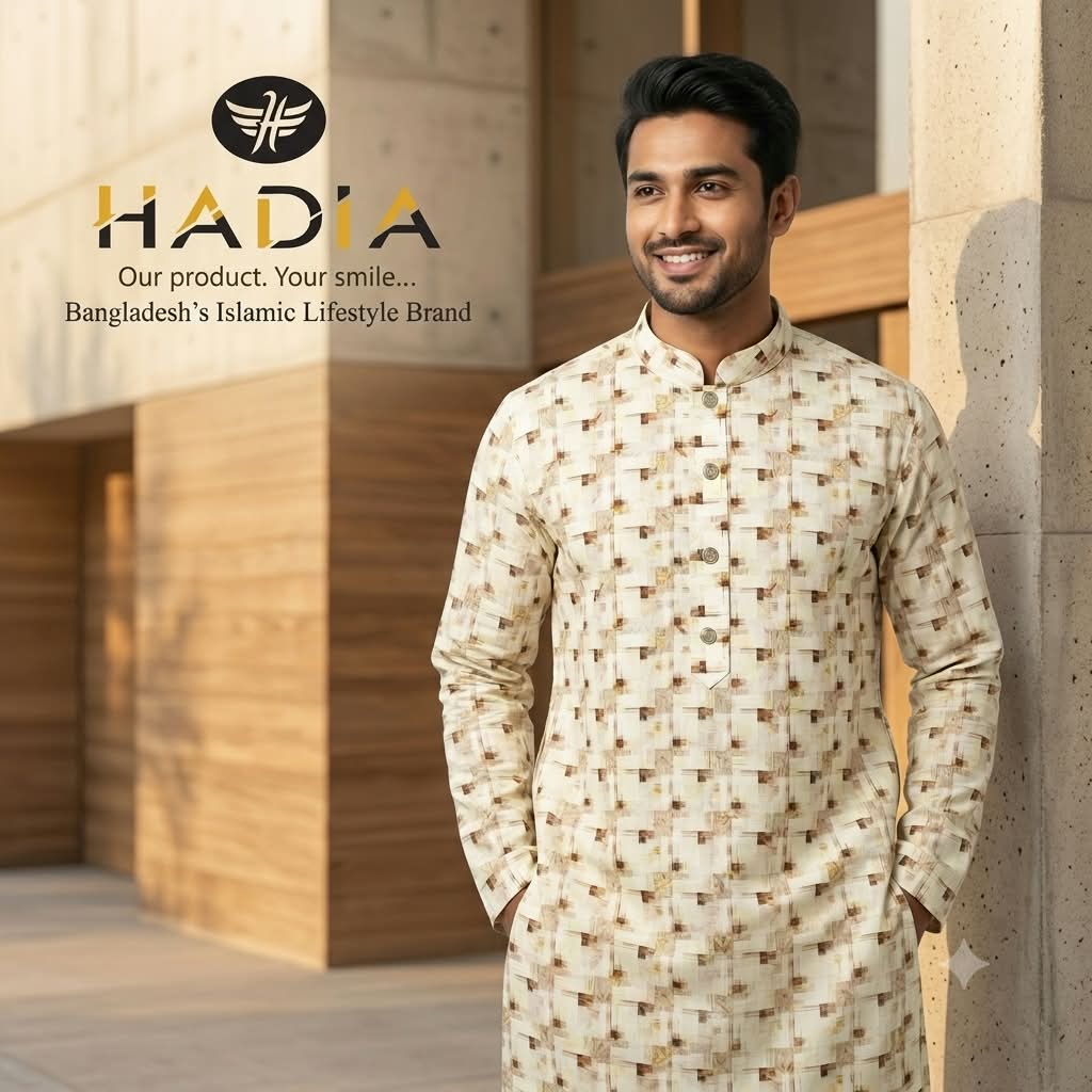Premium Cotton printed panjabi