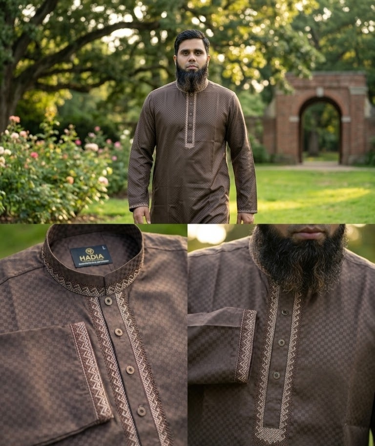 Premium embroidery panjabi